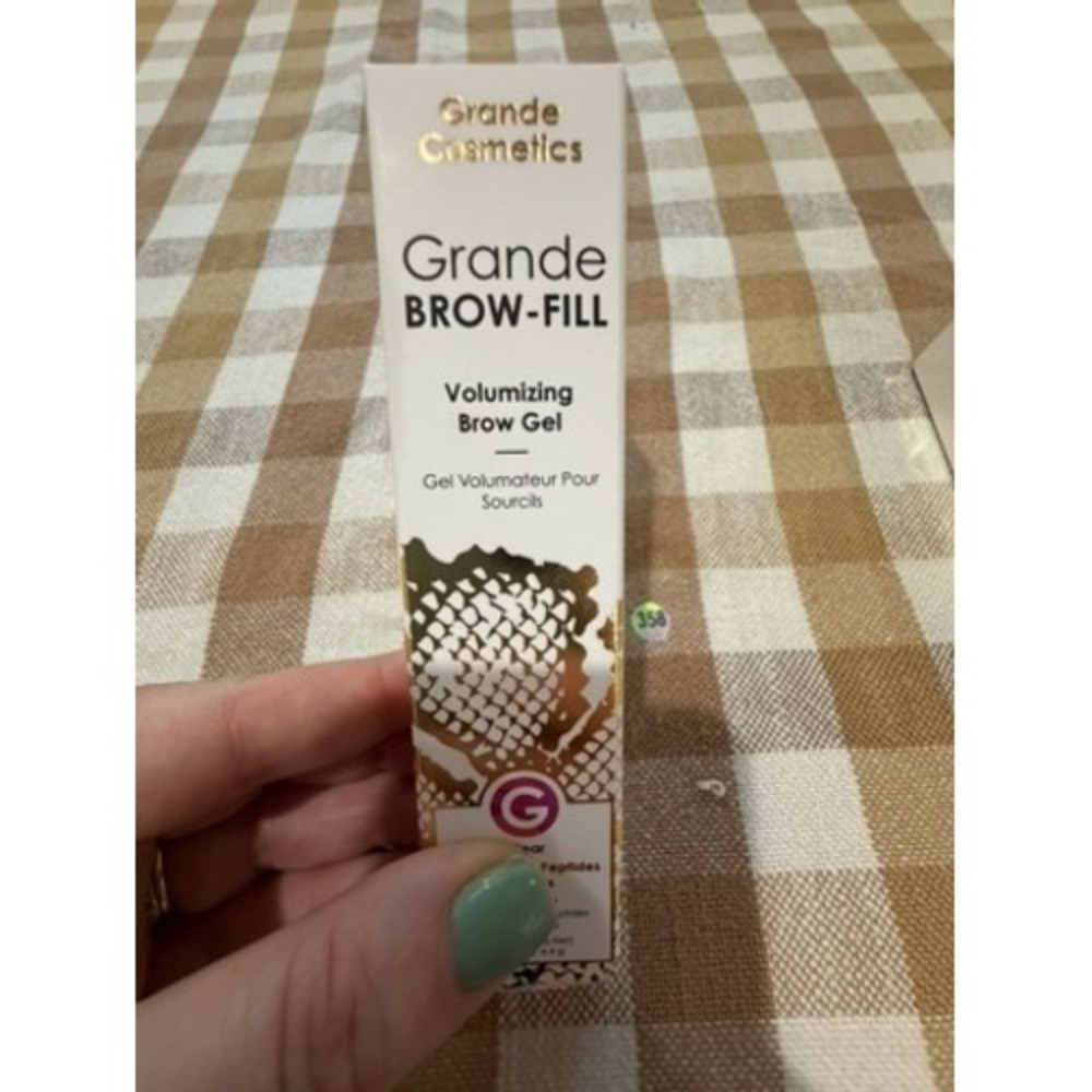 Grande Cosmetics GrandeBROW-FILL Volumizing Brow Gel Clear Tinted Fiber Gel